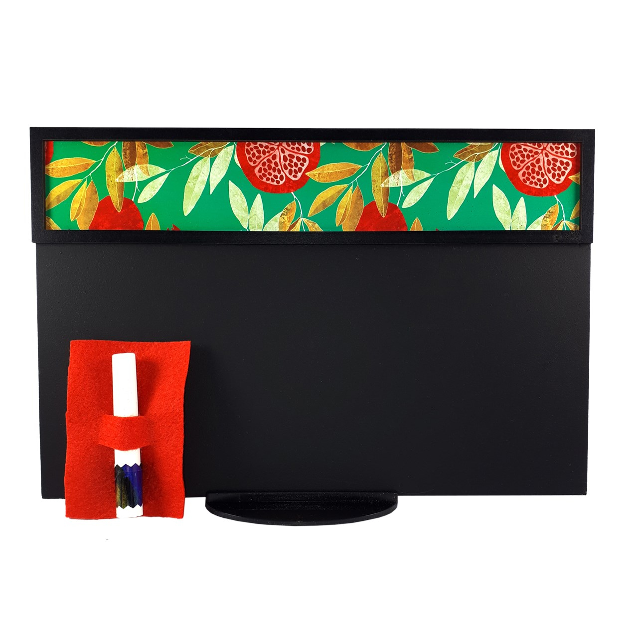 تخته سیاه گچی طرح انار سایز  20X30 سانتی متر