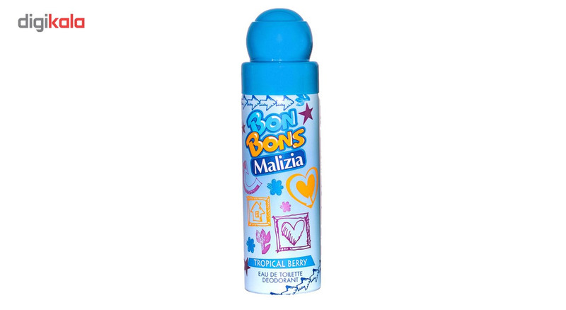 ست ادوتویلت کودک مالیزیا مدل Tropical Berry حجم 75 میلی لیتر