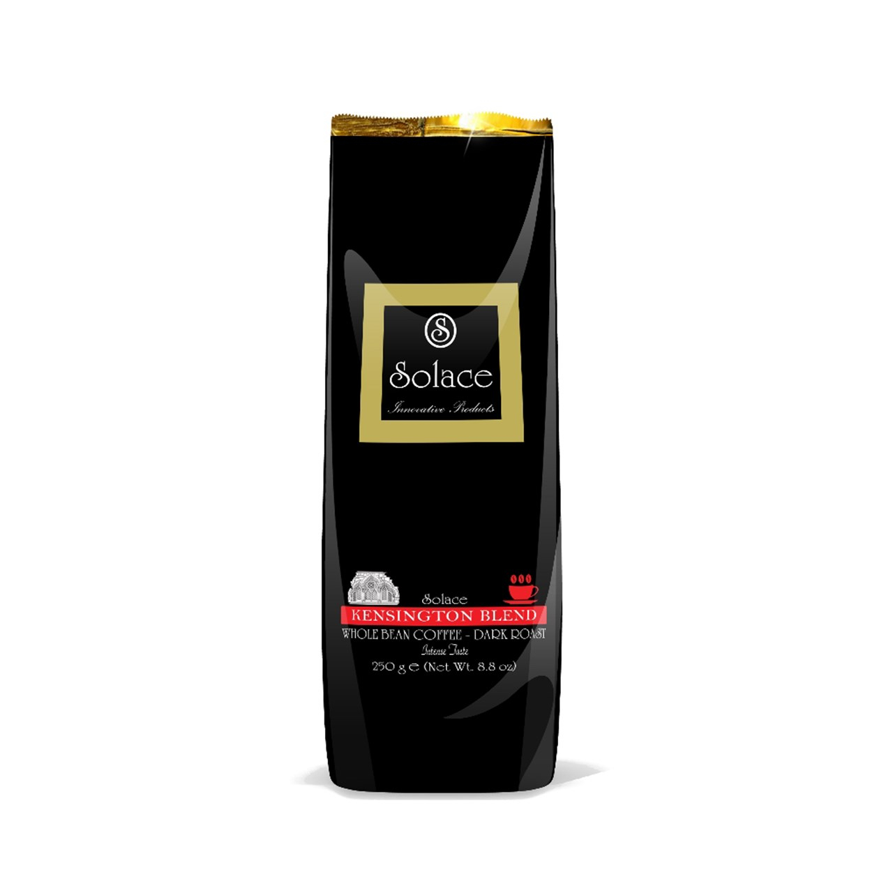 قهوه سولیس مدل KENSINGTON WHOLE BEAN DARK ROAST بسته 250 گرمی
