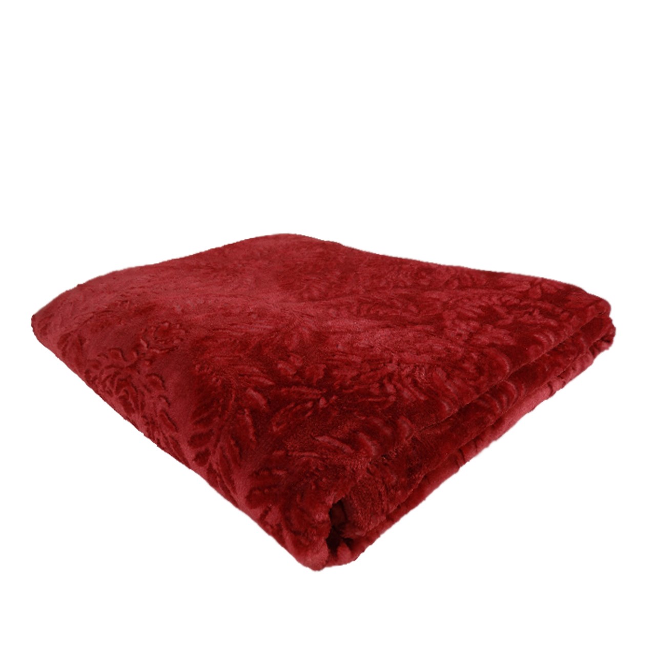 پتو گلبافت مدل سرخس یک نفره سایز 150X210 سانتی متر