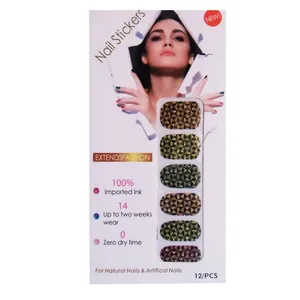 استیکر طراحی ناخن مدل 11