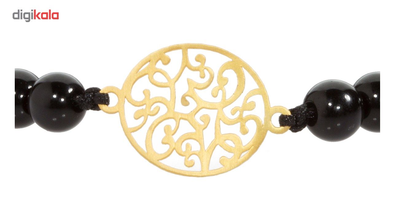 دستبند طلا 18 عیار زنانه اقلیمه کد DT249 -  - 2