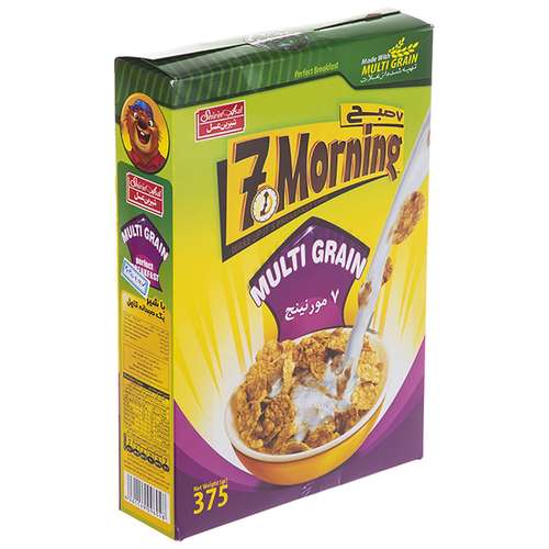 کورن فلکس شیرین عسل مدل Multi Grain مقدار 375 گرم
