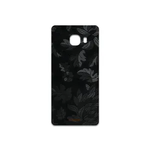 MAHOOT Black-Wildflower Cover Sticker for Samsung Galaxy C5
