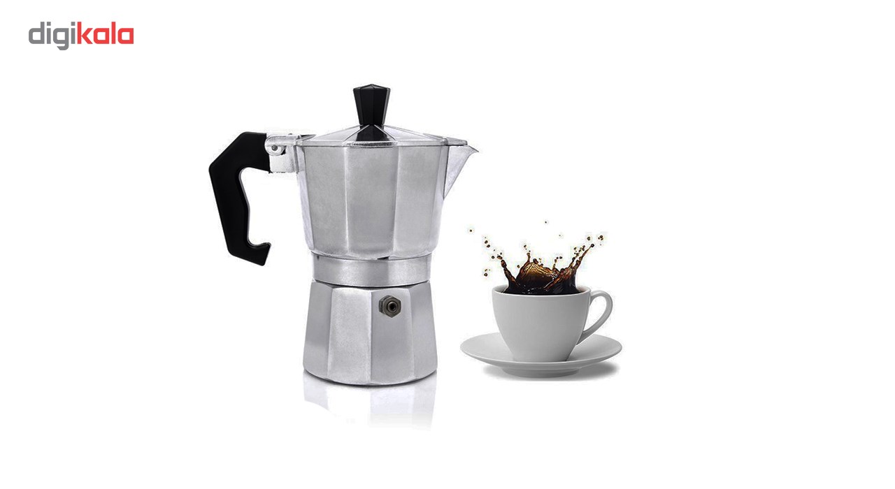 قهوه جوش و اسپرسو ساز دستی  مدل 6 Cup