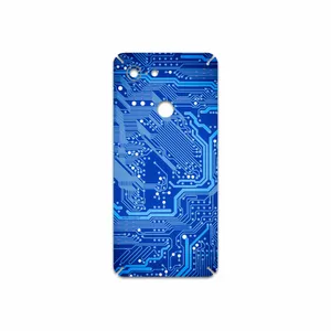 MAHOOT Blue Printed Circuit Board Cover Sticker for Google Pixel 3