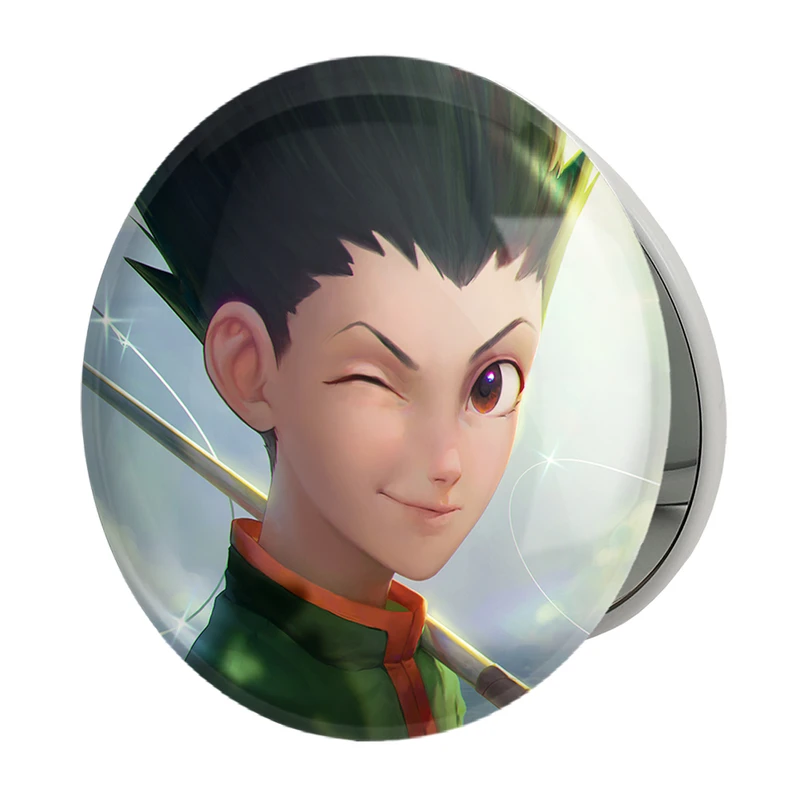 آینه جیبی خندالو طرح چرولو لوسیفر ساحره انیمه هانتر ایکس هانتر Hunter × Hunter مدل تاشو کد 11935 