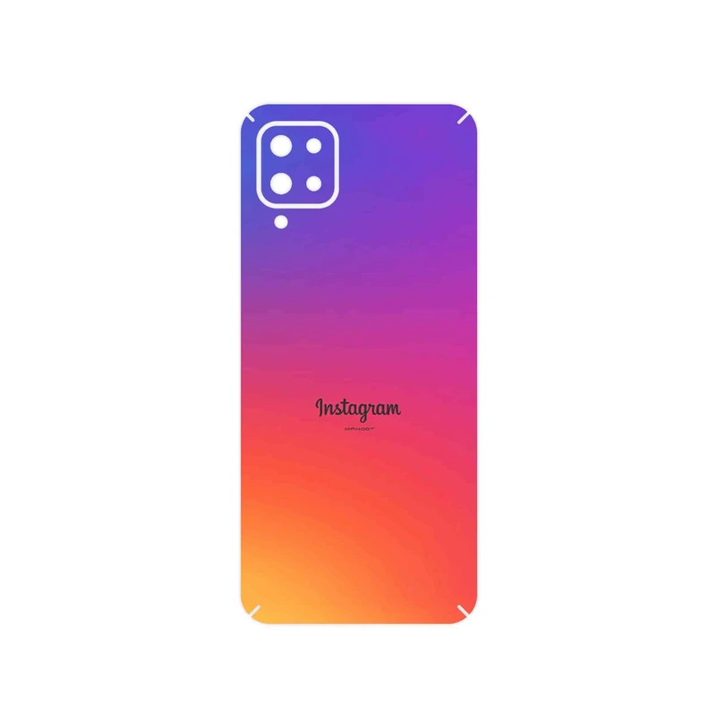 برچسب پوششی ماهوت مدل Instagram مناسب برای گوشی موبایل سامسونگ Galaxy A12 Nacho