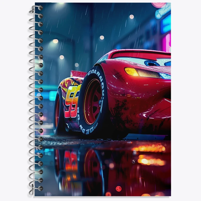 دفتر لغت 50 برگ خندالو طرح ماشین ها کد N4466