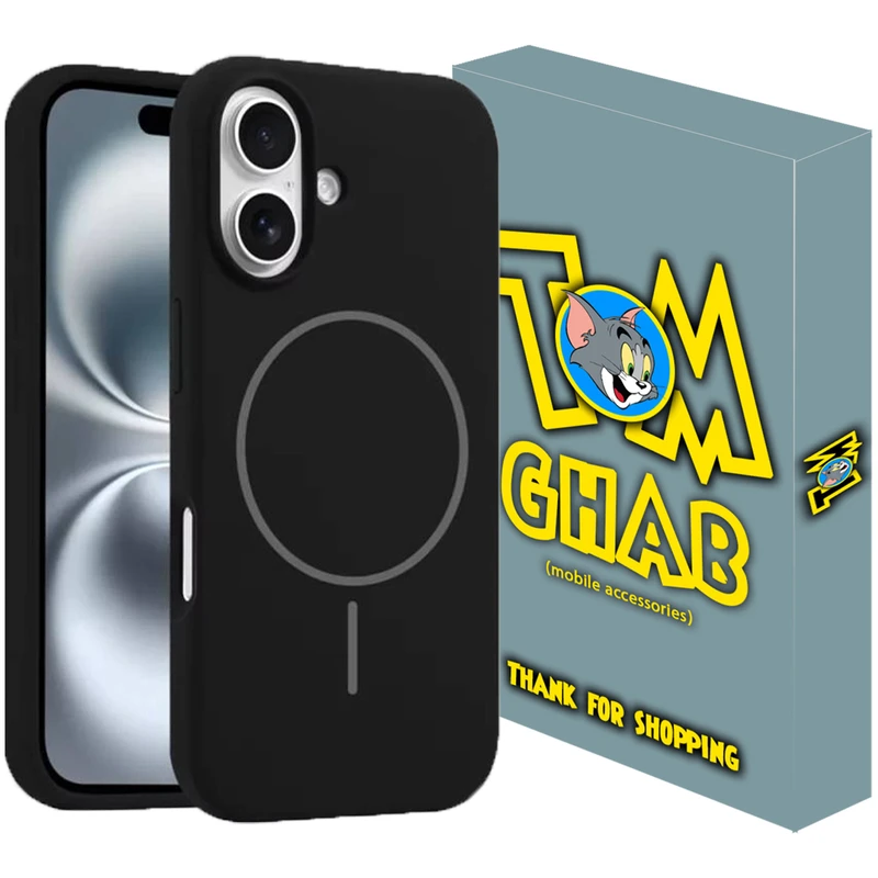 کاور تام قاب مدل مگسیف طرح SILIC مناسب برای گوشی موبایل اپل iPhone 16