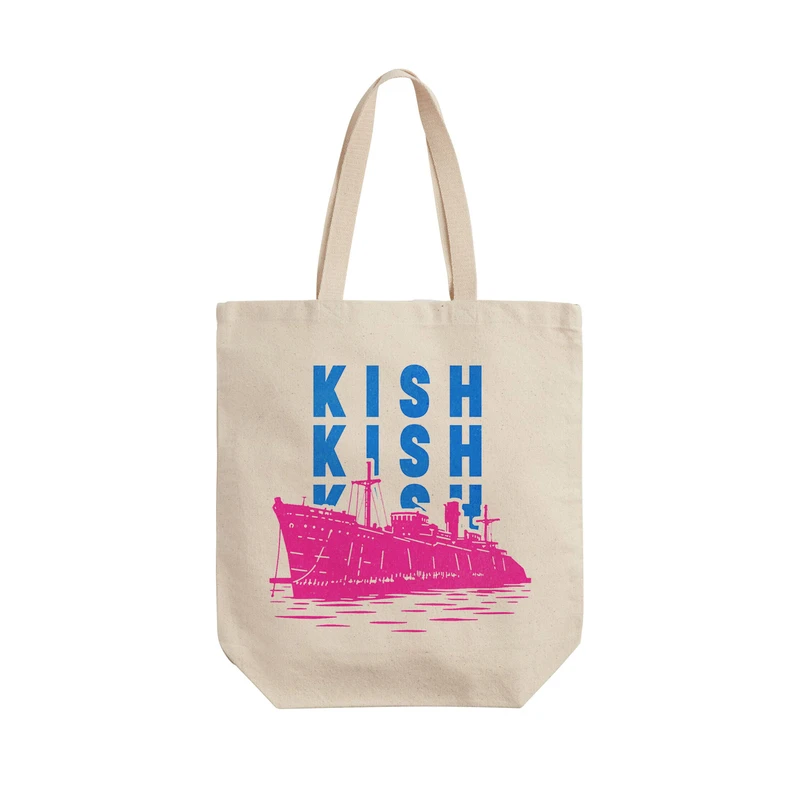 ساک خرید ترمه طراحان ایده مدل نماد کشتی یونانی کیش کد map0046 - L