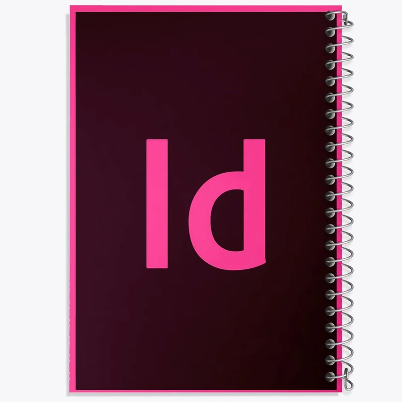 دفتر شطرنجی 50 برگ خندالو طرح ایندیزاین InDesign کد 6200