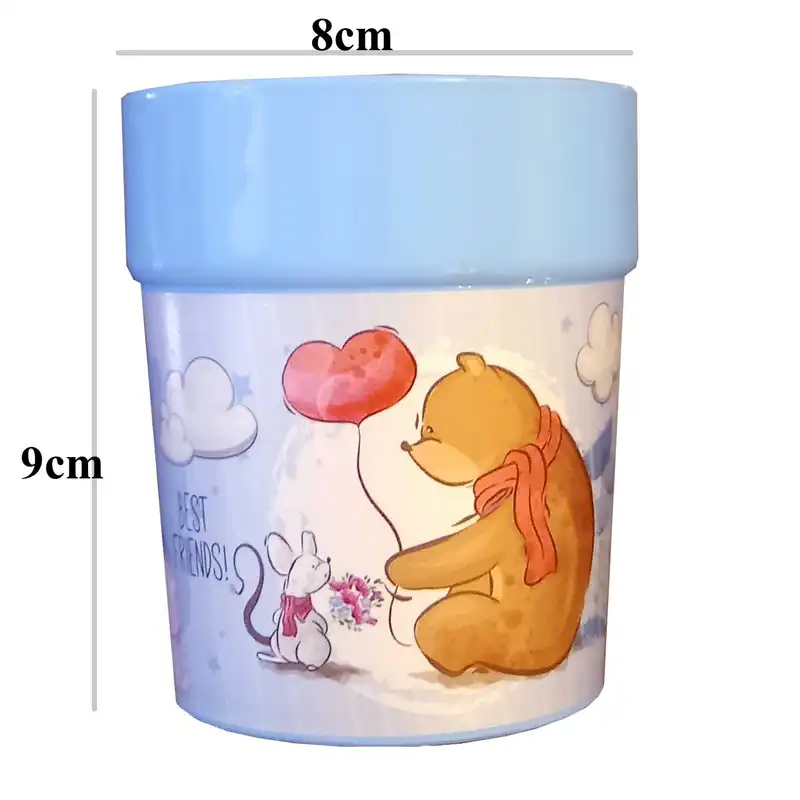 لیوان کودک مدل خرس و پسر کد Best friends-heart-77