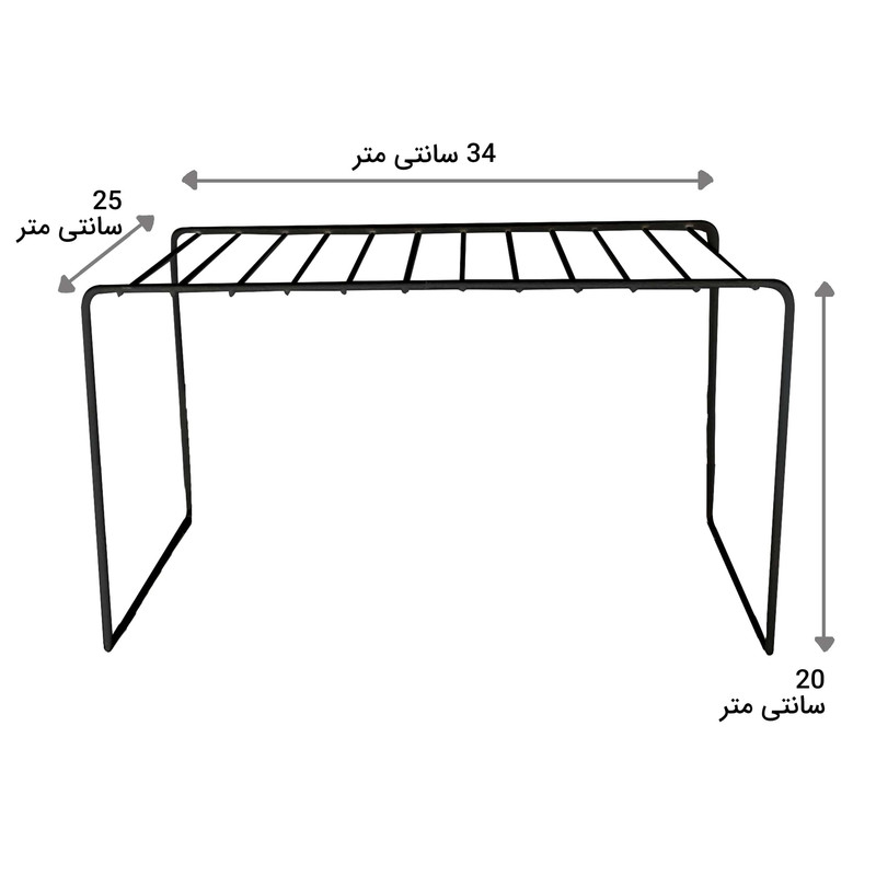 نظم دهنده کابینت مدل M02 بسته 8 عددی