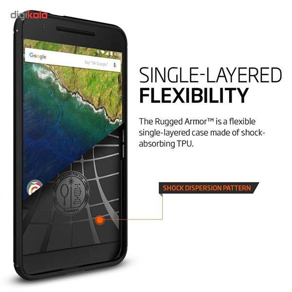 مجموعه کاور و محافظ اسپیگن شماره 14 مناسب برای گوشی موبایل هوآوی Nexus 6P