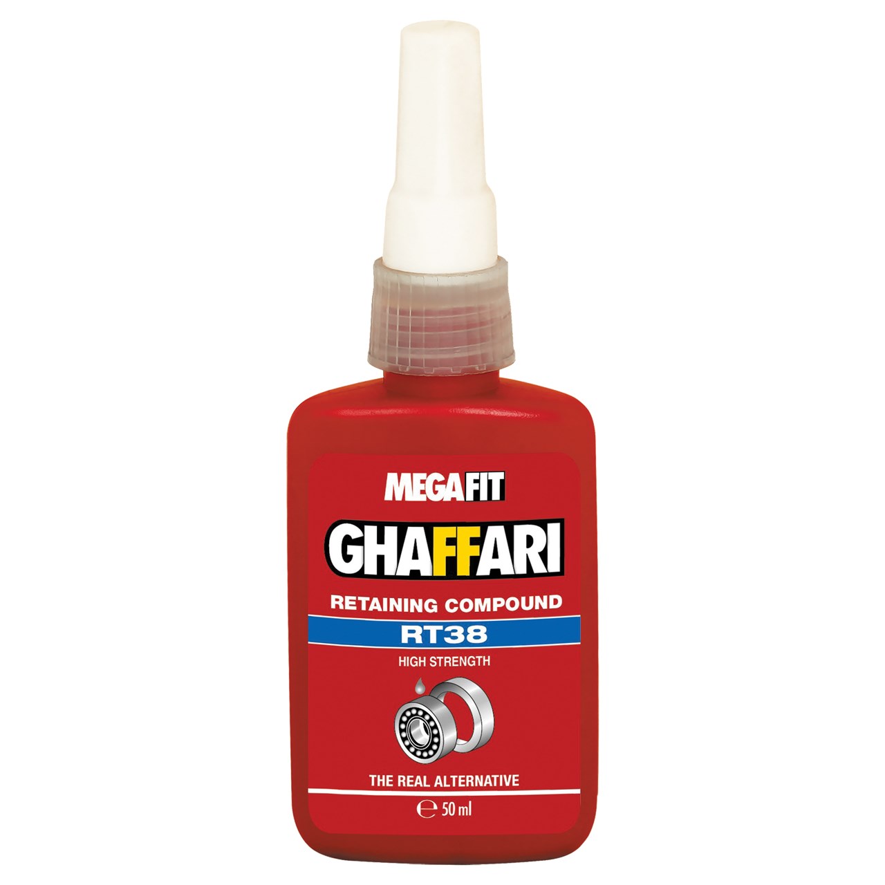 چسب نگهدارنده غفاری مدل MEGAFIT  RT 38 حجم 50 گرمی