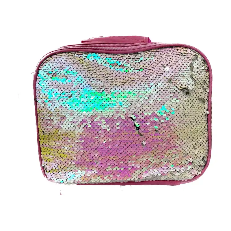 کوله پشتی گلسی برد مدل 2414 طرح پولکی به همراه کیف غذا و جامدادی