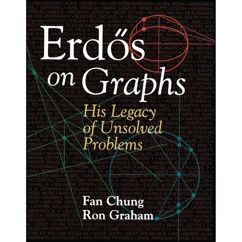 کتاب Erdos on Graphs اثر Fan Chung and Ron Graham انتشارات A K Peters/CRC Press