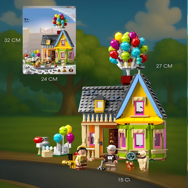 ساختنی 598 تکه مدل کلبه پروازی کد 8002