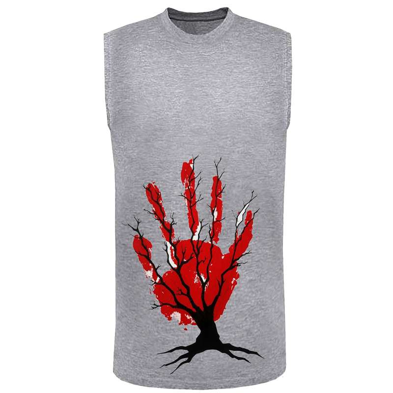 تاپ مردانه مدل درخت D19