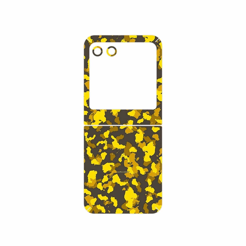 برچسب پوششی ماهوت مدل Yellow Infantry Army مناسب برای گوشی موبایل موتورولا Razr 40 Ultra