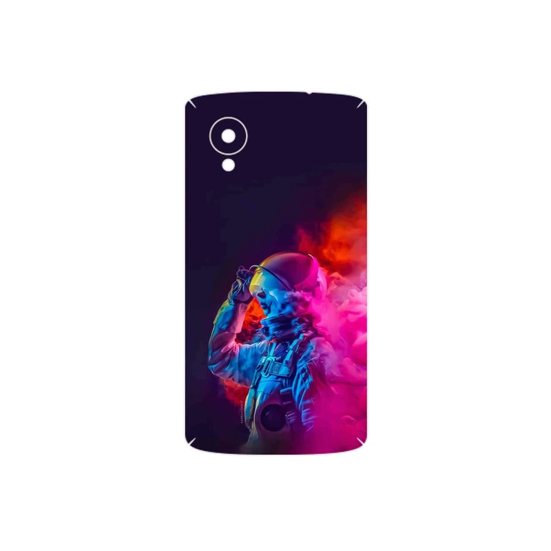 برچسب پوششی ماهوت مدل Smoke Rainbow Digital Art 1 مناسب برای گوشی موبایل گوگل Nexus 5