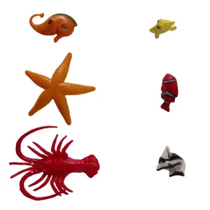 فیگور مدل ماهی دریایی مجموعه 6 عددی