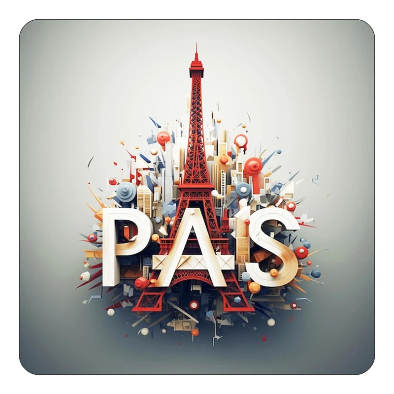 مگنت کاکتی طرح پاریس Paris مدل mp55289