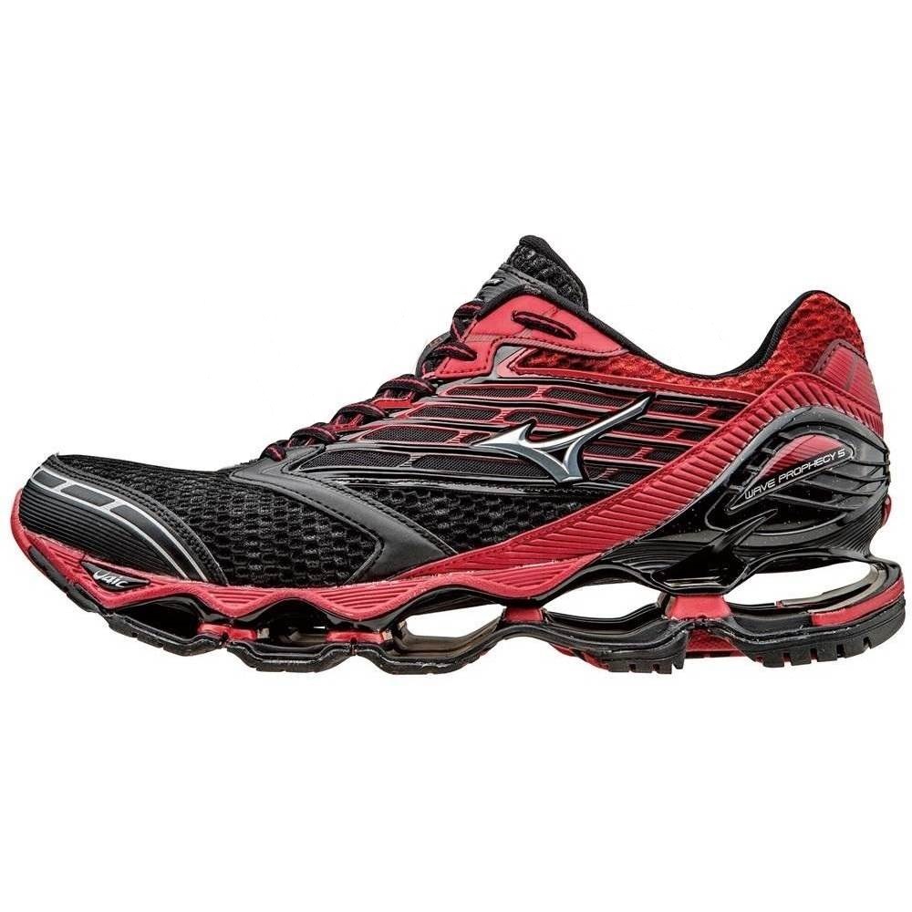 Mizuno prophecy 5 cheap vermelho e cinza