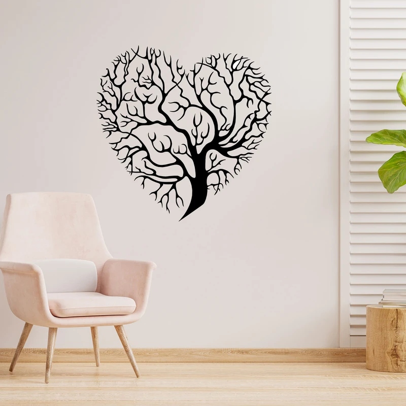 دیوارکوب طرح قلب و شاخه درخت مدل A1373-2020