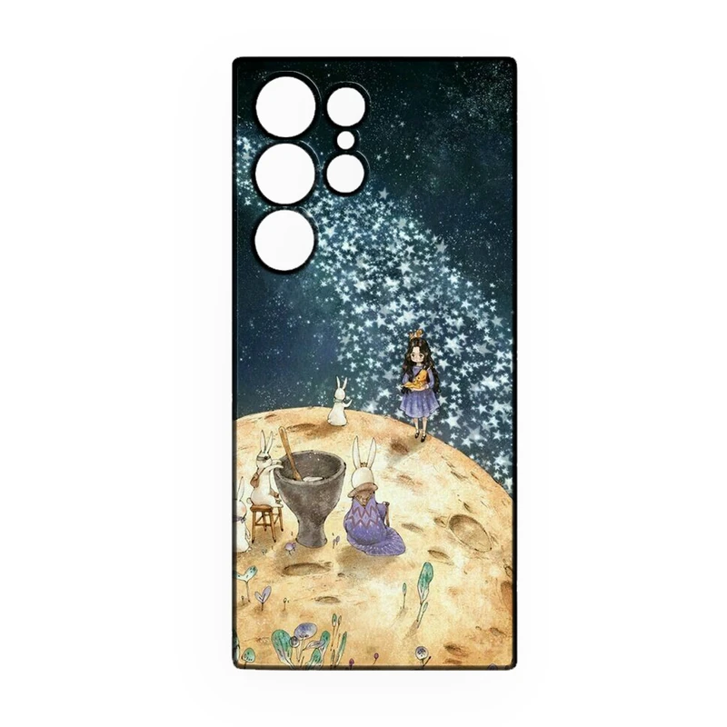 کاور طرح دخترانه کد 281  مناسب برای گوشی موبایل سامسونگ Galaxy S21 Ultra