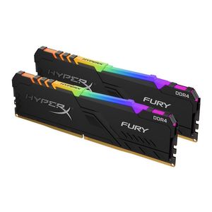نقد و بررسی رم کامپیوتر DDR4 دو کاناله 3200 مگاهرتز CL16 هایپرایکس مدل Fury RGB ظرفیت 16 گیگابایت توسط خریداران