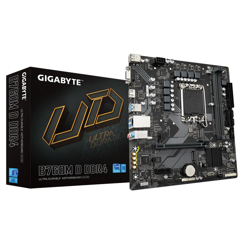مادربرد گیگابایت مدل B760M D DDR4 rev. 1.0