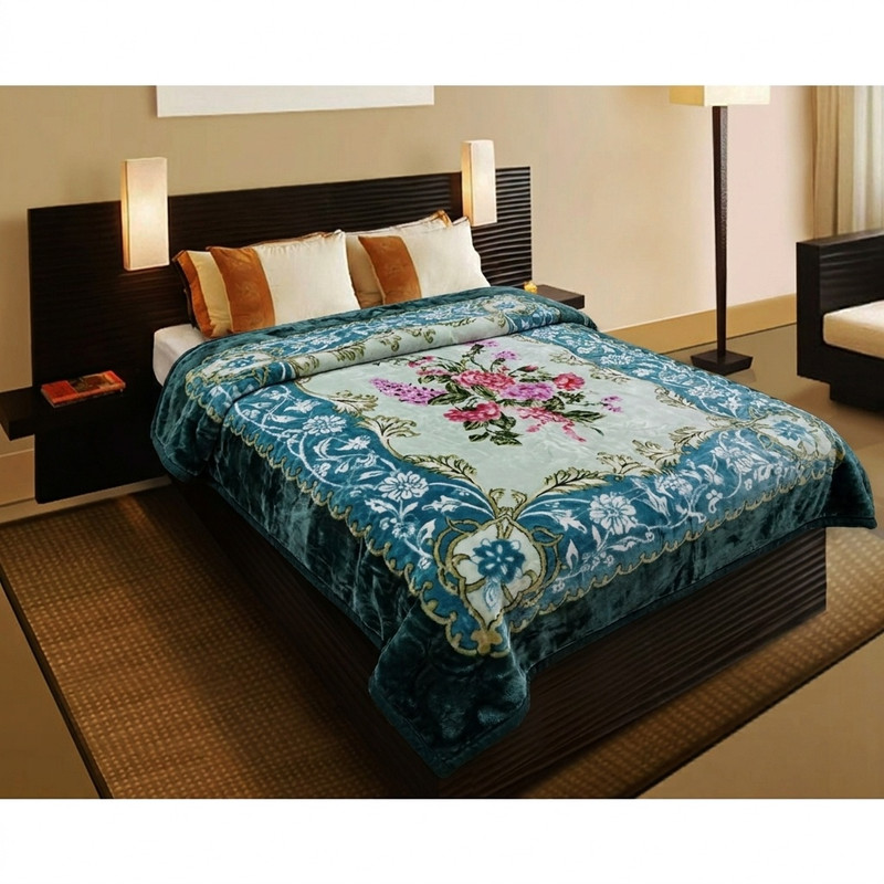  پتو گلبافت کد 7412 سایز 240×220 سانتی متر 