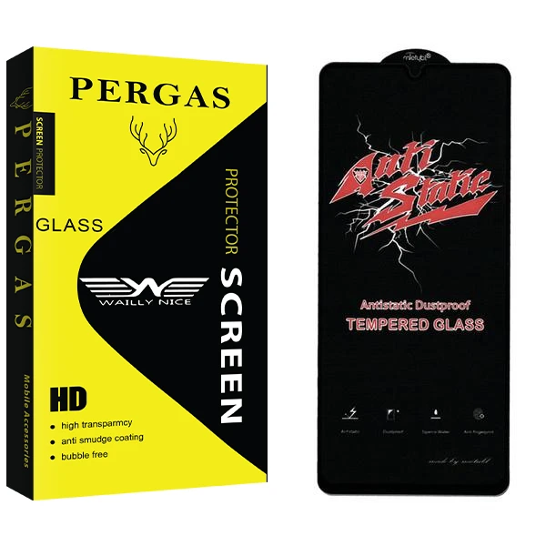 محافظ صفحه نمایش وایلی نایس مدل Pergas Anti Static مناسب برای گوشی موبایل شیائومی 12 Lite