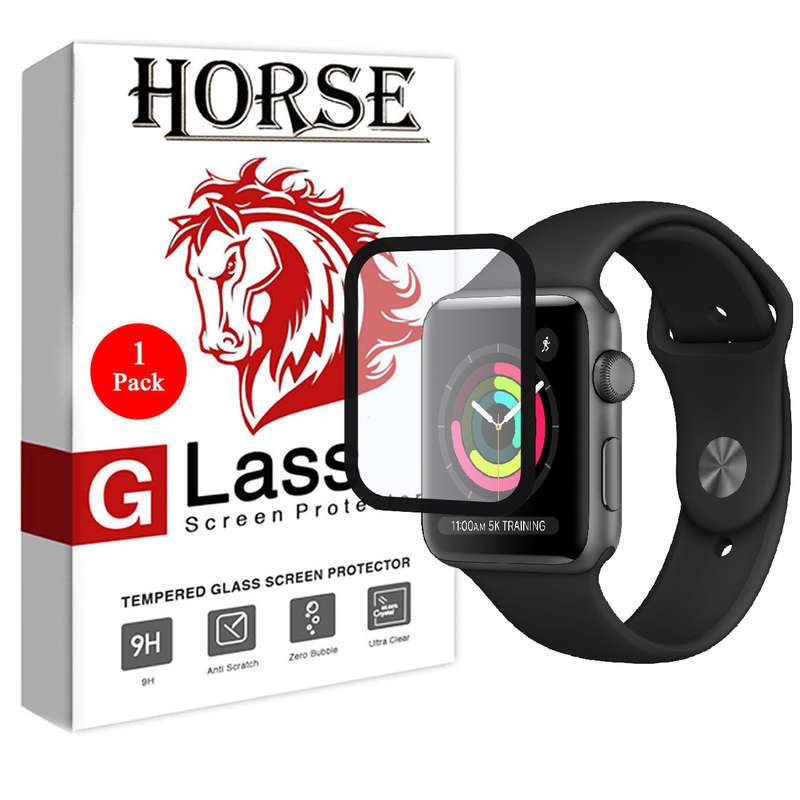 محافظ صفحه نمایش هورس مدل PMMAT-H مناسب برای ساعت هوشمند اپل Watch Series 7 Aluminum 45mm
