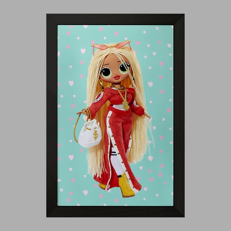 تابلو خندالو مدل عروسک ال او ال LOL کد 27887