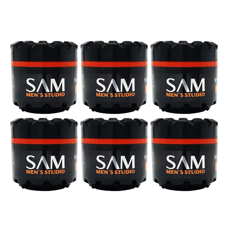 واکس مو سام مدل Tough و amp; shine حجم 140 میلی لیتر مجموعه ۶ عددی