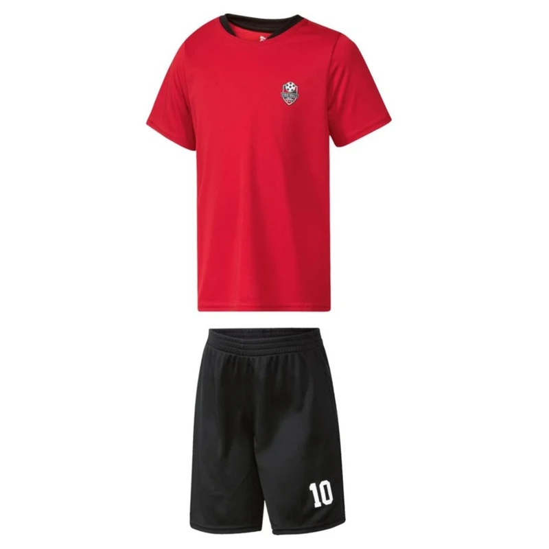 ست تی شرت و شلوارک ورزشی بچگانه مدل 18370176