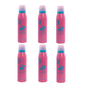 اسپری زنانه بورلی هیلز پولو کلاب مدل Nine حجم 150 میلی لیتر مجموعه 6 عددی