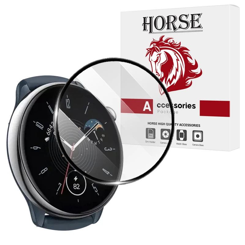محافظ صفحه نمایش هورس مدل HWPM مناسب برای ساعت هوشمند آمیزفیت GTR mini