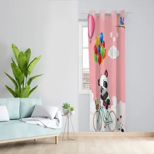 پرده مدل پاندا مخمل پانچی کد 2656 سایز 140x280 سانتی متر