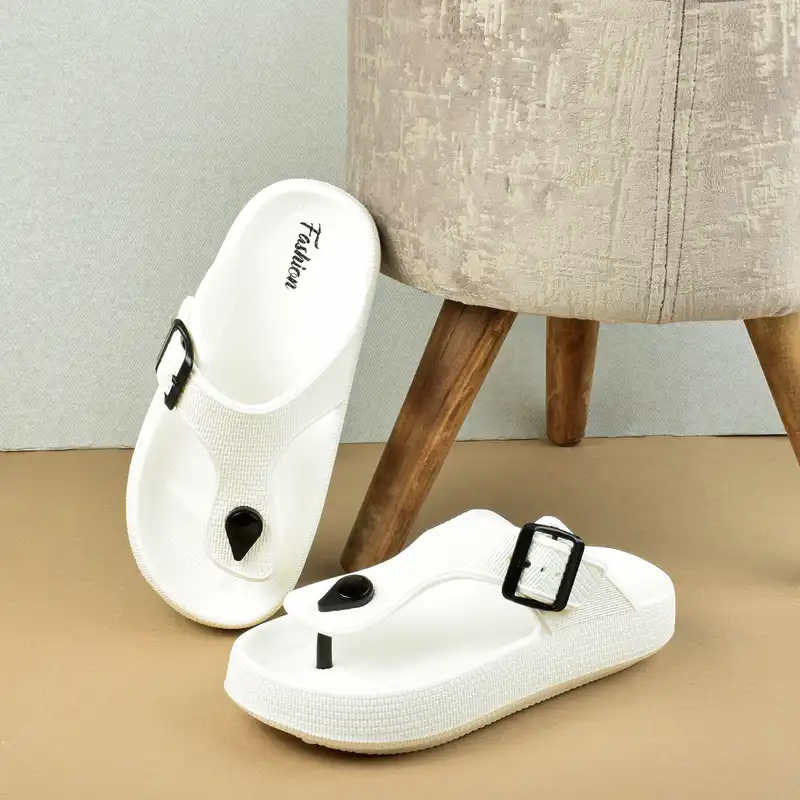 دمپایی لاانگشتی زنانه مدل دلوان سگکی WH.2997