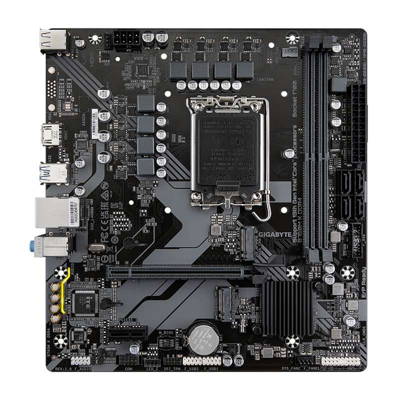 مادربرد گیگابایت مدل B760M K DDR4 rev. 1.0 مادربرد گیگابایت مدل B760M K DDR4 rev. 1.0