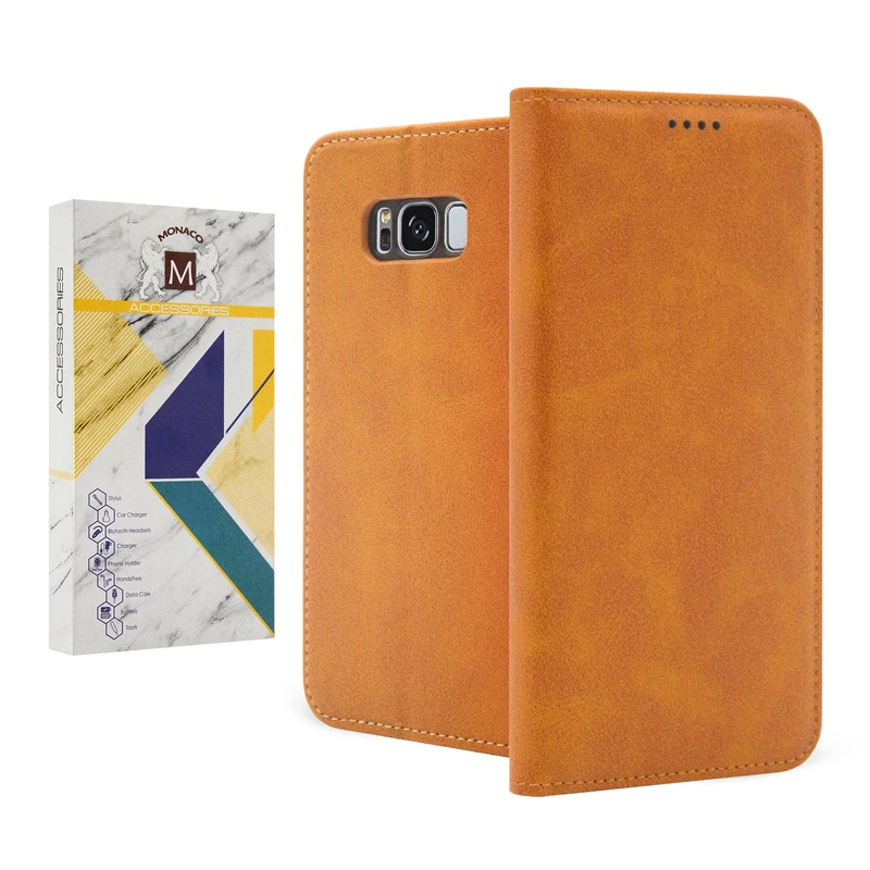  کیف کلاسوری موناکو مدل Zigo مناسب برای گوشی موبایل سامسونگ Galaxy S8