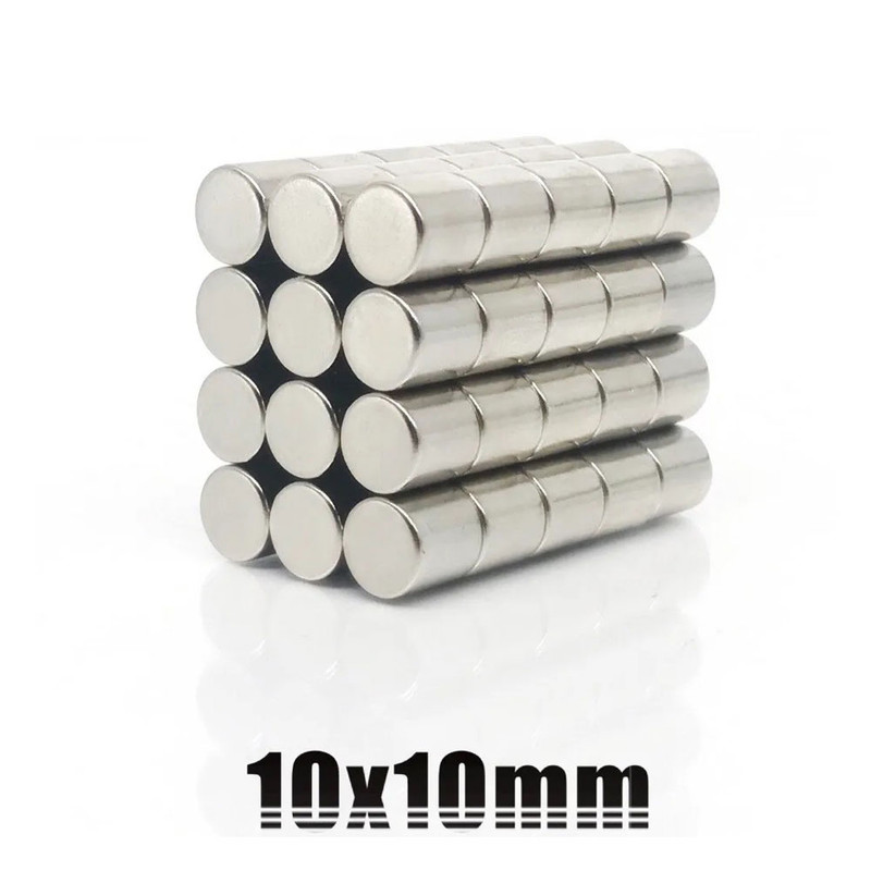 آهن ربا مدل نئودیمیوم استوانه D10x10mm بسته 2عددی آهن ربا مدل نئودیمیوم استوانه D10x10mm بسته 2عددی