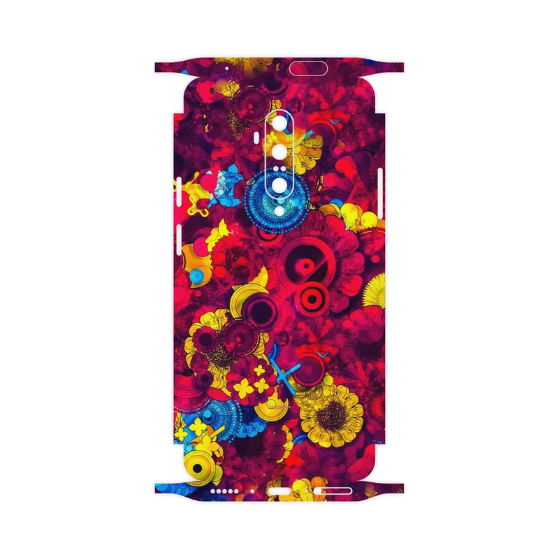 برچسب پوششی ماهوت مدل Vector Flower Garden Digital Art-FullSkin مناسب برای گوشی موبایل وان پلاس 7T Pro