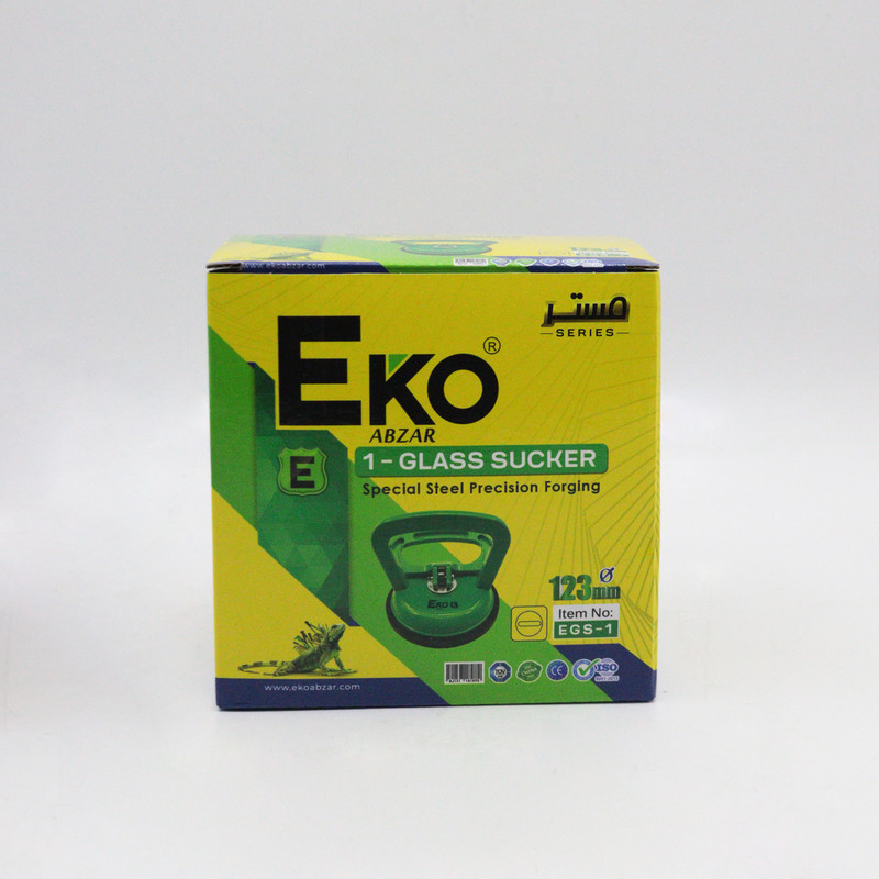 قاپک شیشه اکو مدل تک قلو کد YP-MASTER-EGS-1-123MM