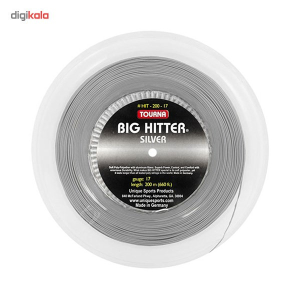 زه راکت تنیس یونیک مدل Tourna Big Hitter Silver 17