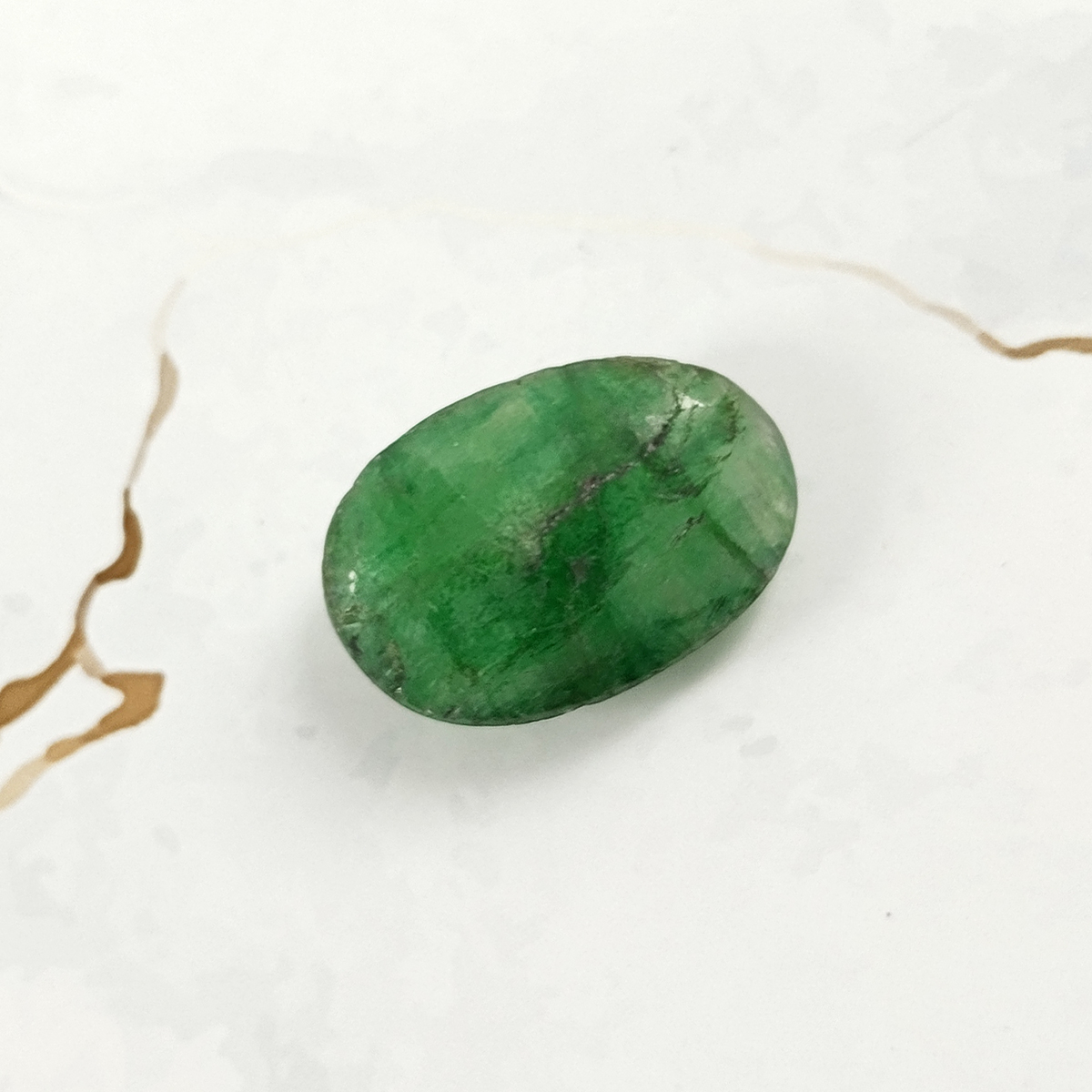 سنگ زمرد سلین کالا مدل معدنی اصل کد 63